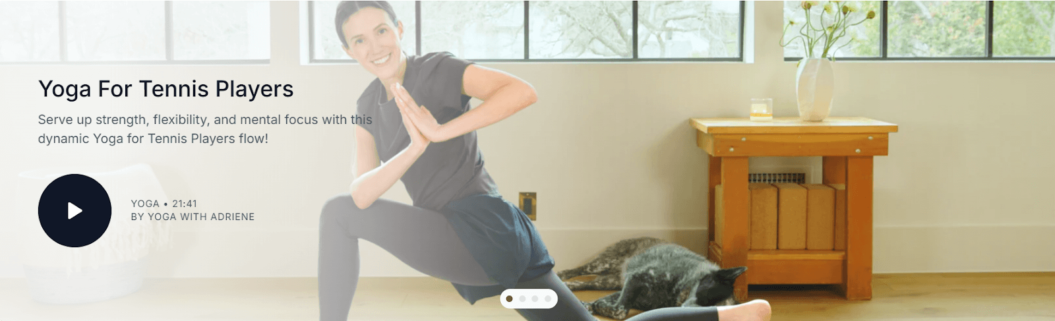 Yoga for Tennis Players