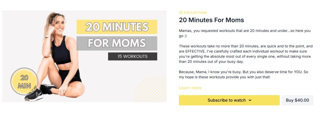 Fittest core video bundle